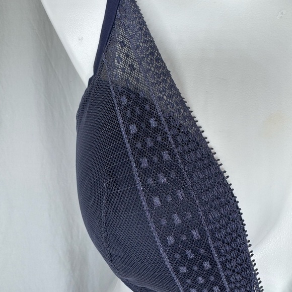 Victorias Secret Curvy Smooth Dusty Lavender Lace Plunge Bra 38C - Picture 3 of 6